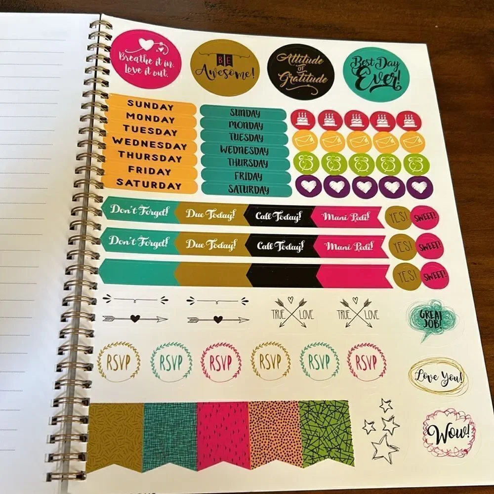 Planner undated notebook NeW Jess Paper and Co